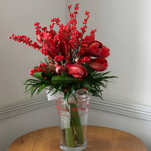 original_luxury-amaryllis-orchid-and-red-berry-bouquet